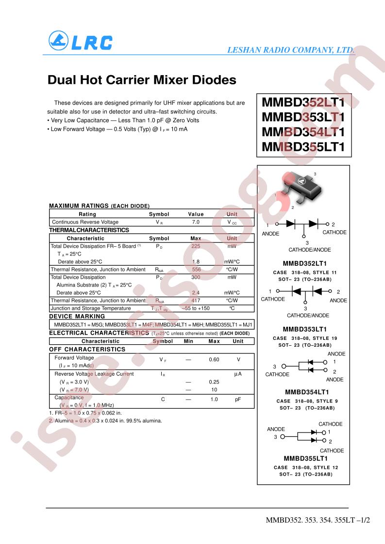 MMBD352LT1