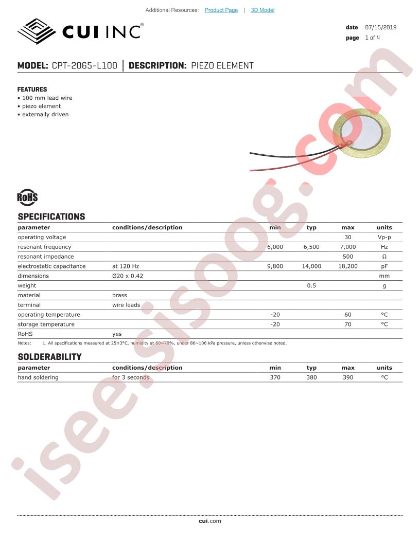 CPT-2065-L100