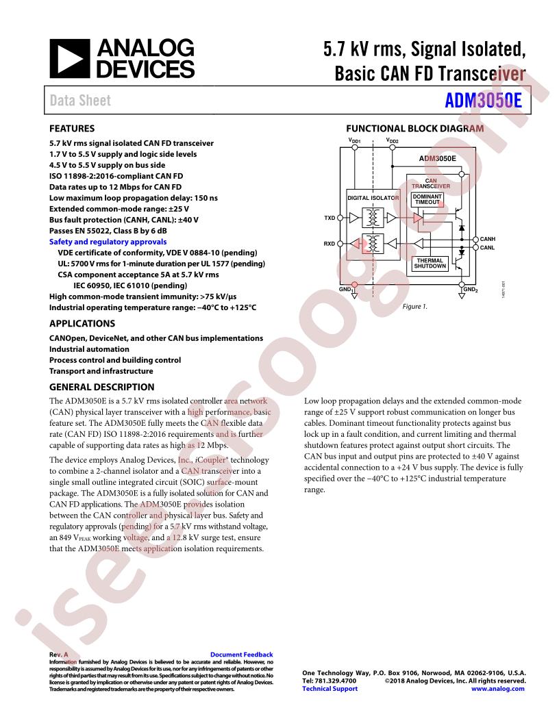 ADM3050EBRWZ-RL