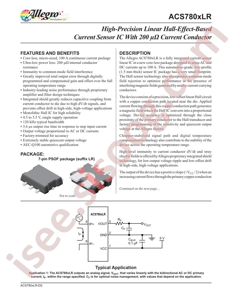 ACS780KLRTR-150B-T