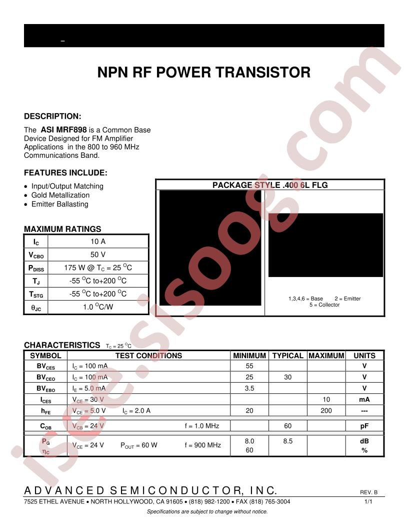 MRF898