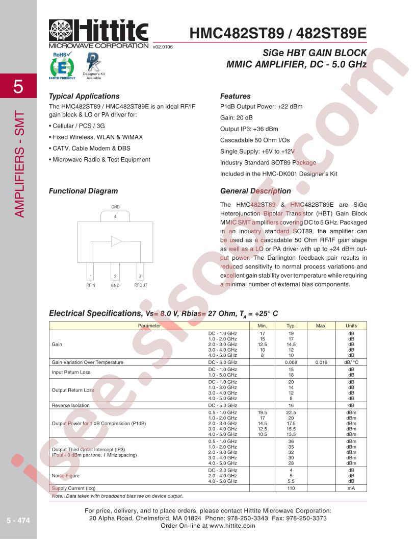HMC482ST89E