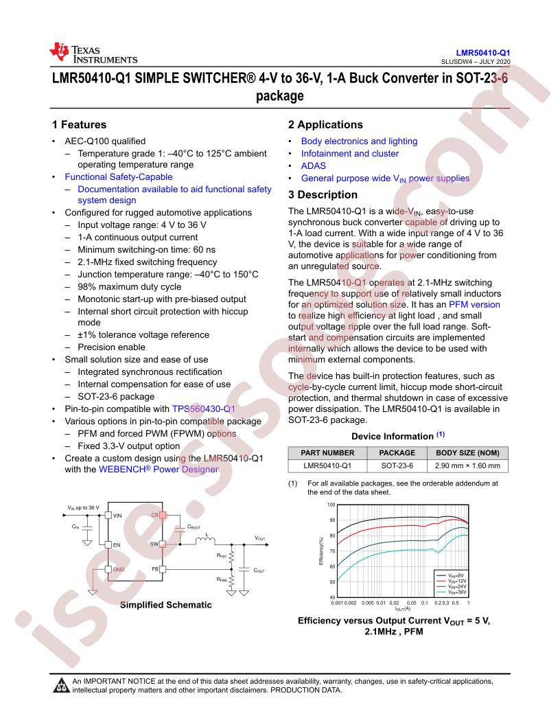 LMR50410-Q1