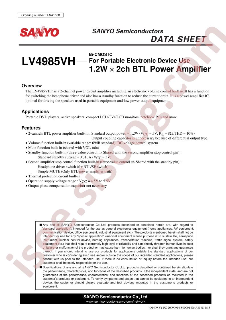 LV4985VH