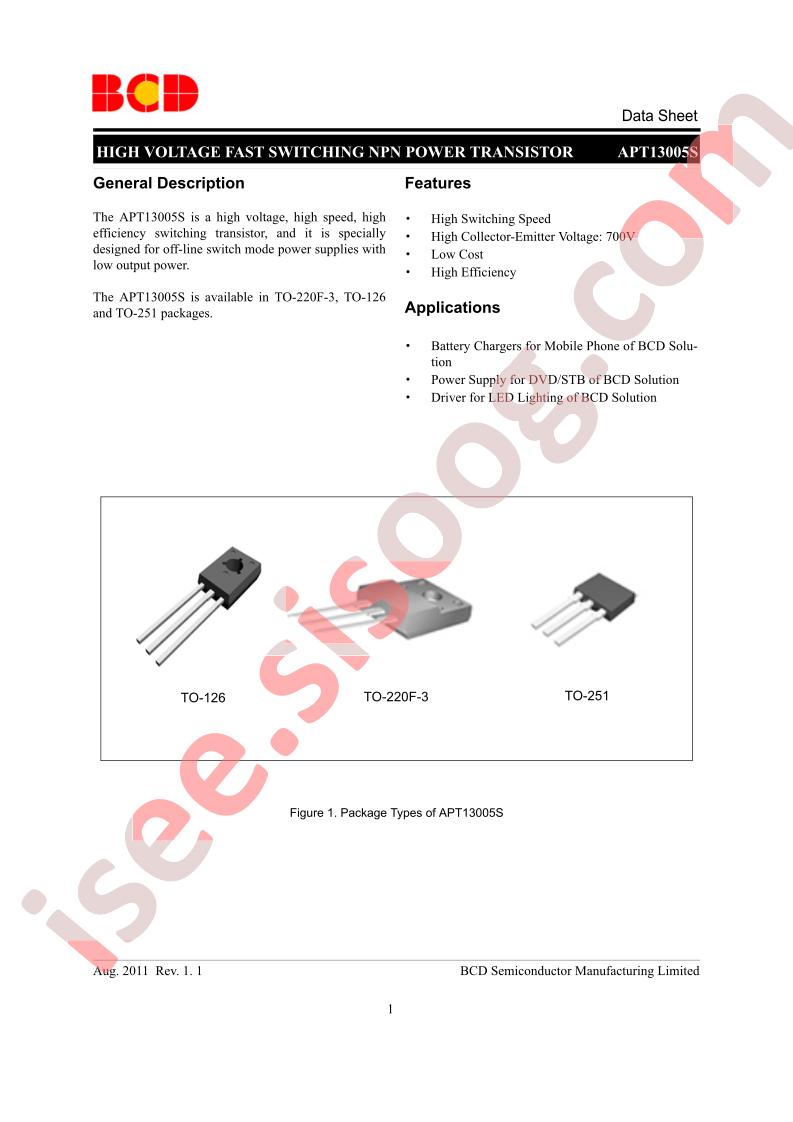 APT13005STF-E1