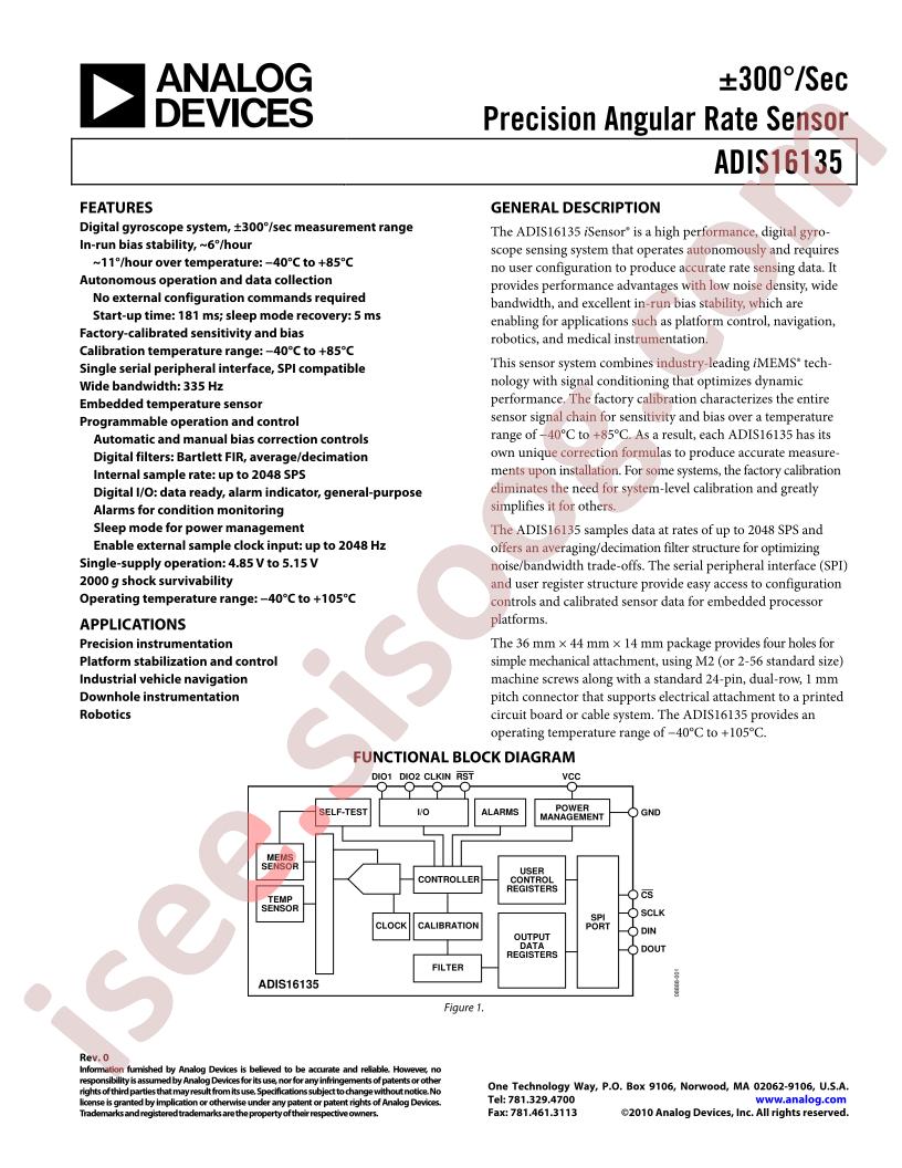 ADIS16135
