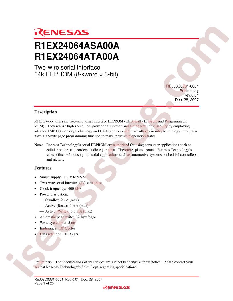 R1EX24064ASA00A