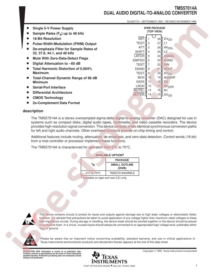 TMS57014A