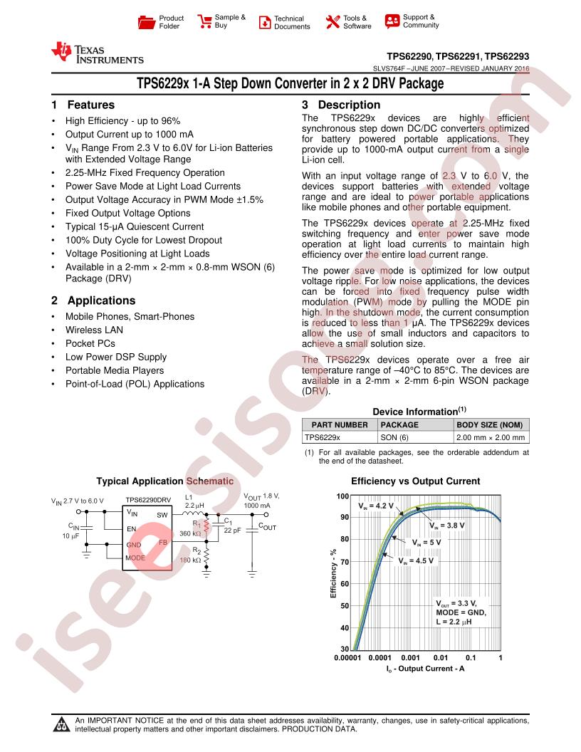 TPS62290-Q1