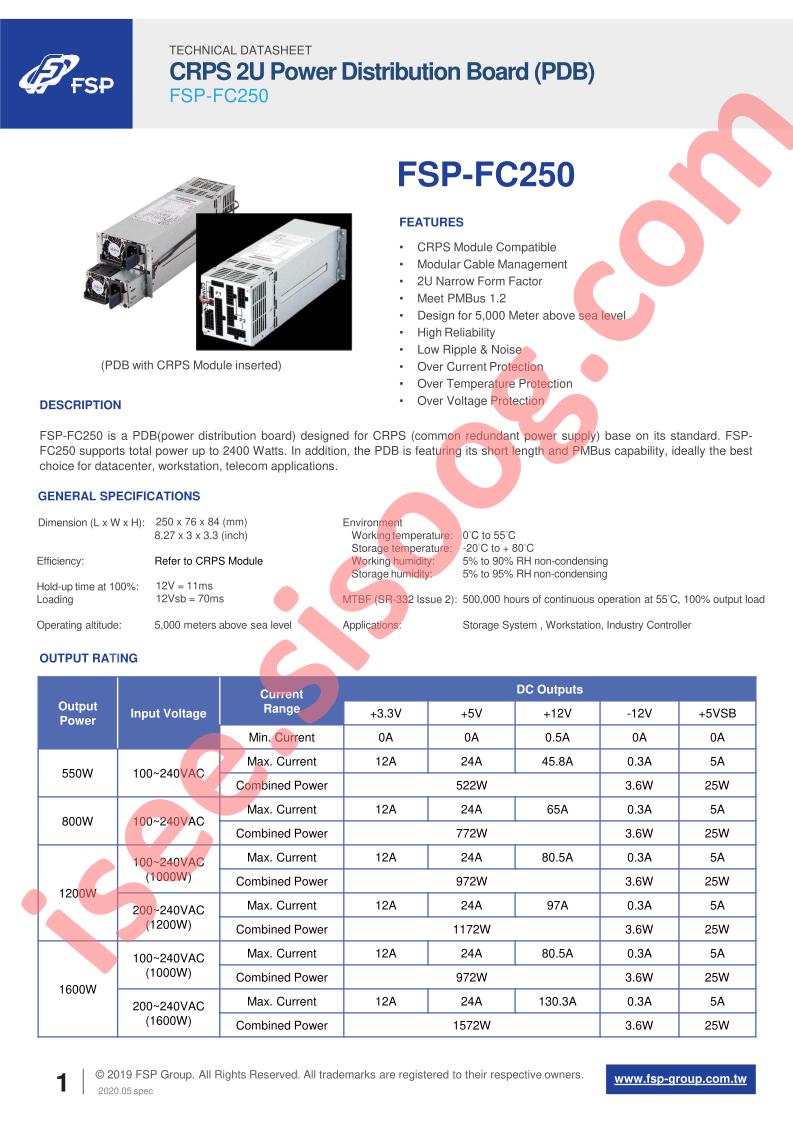 FSP-FC250