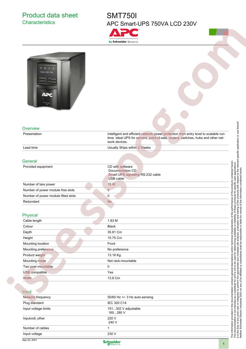 SMT750I