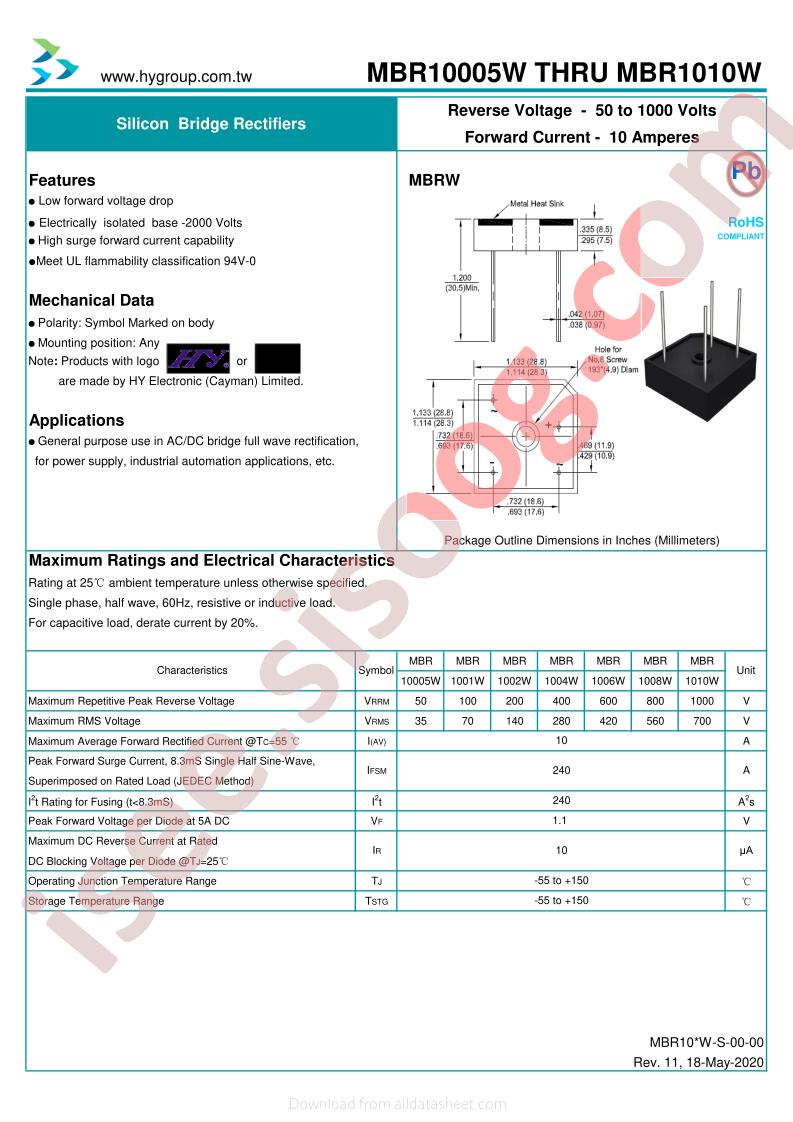 MBR10005W