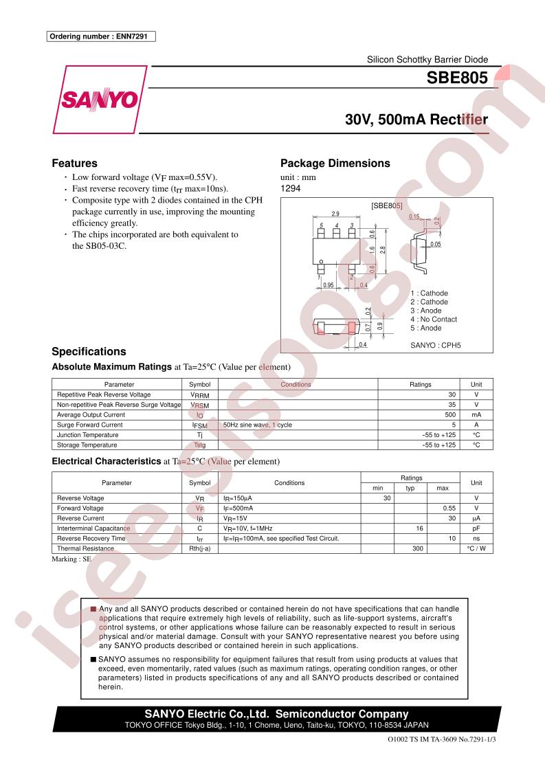 SBE805