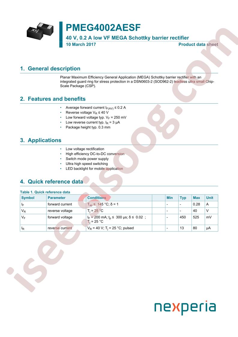 PMEG4002AESF