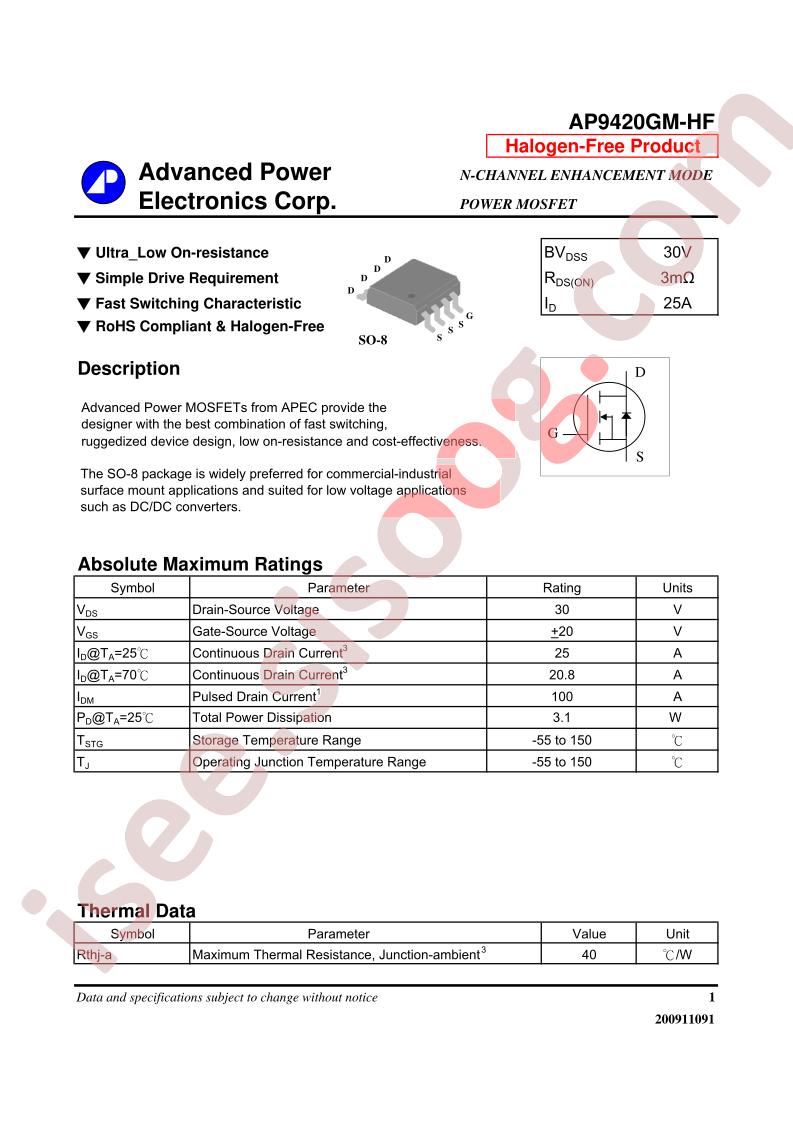 AP9420GM-HF