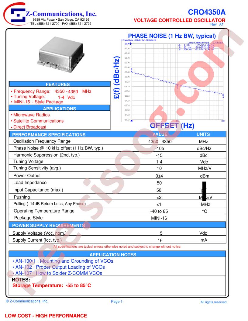 CRO4350A