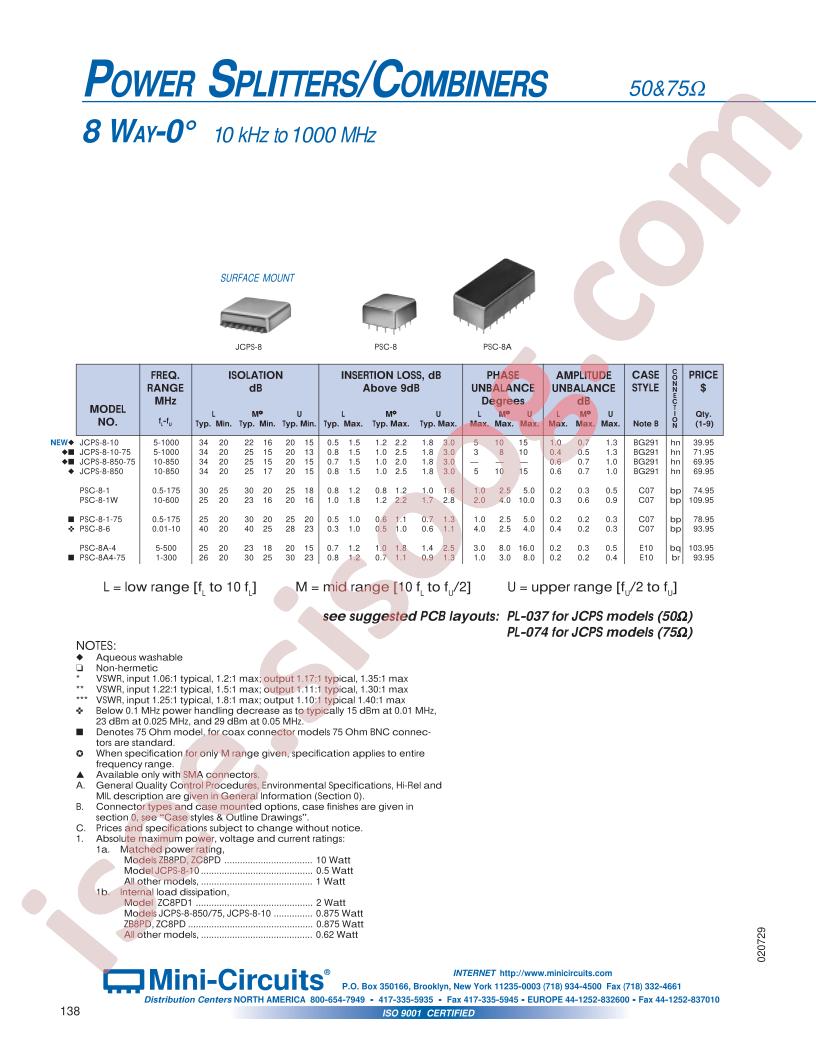 PSC-8-1WM