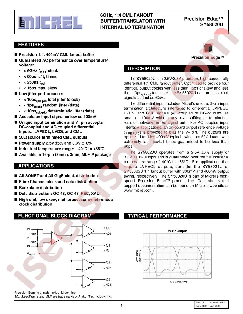 SY58020U