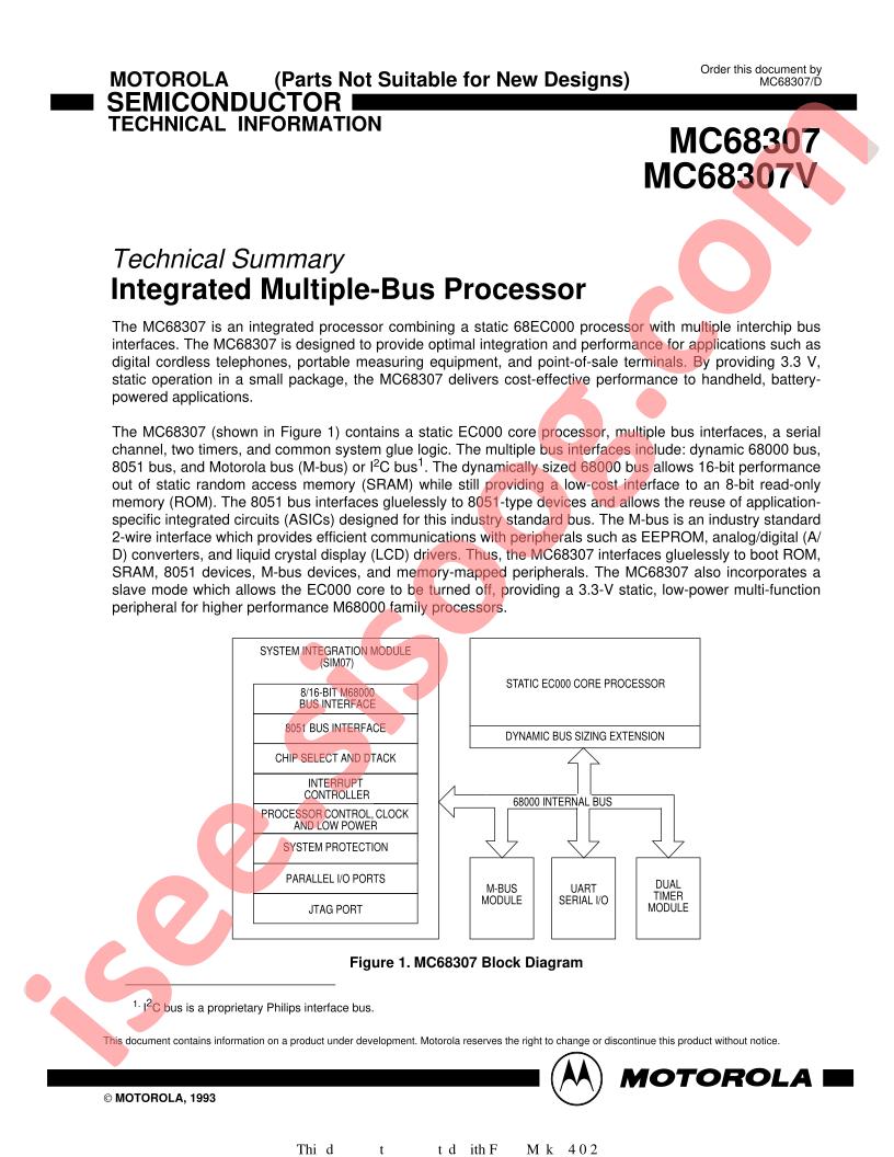 MC68307AD