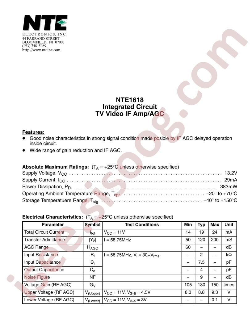 NTE1618