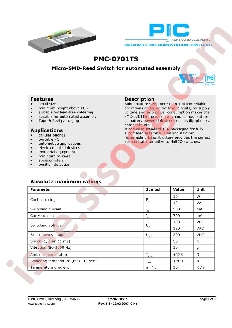 PMC-0701TS