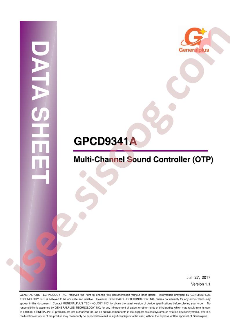 GPCD9341A-NnnV-QL02x