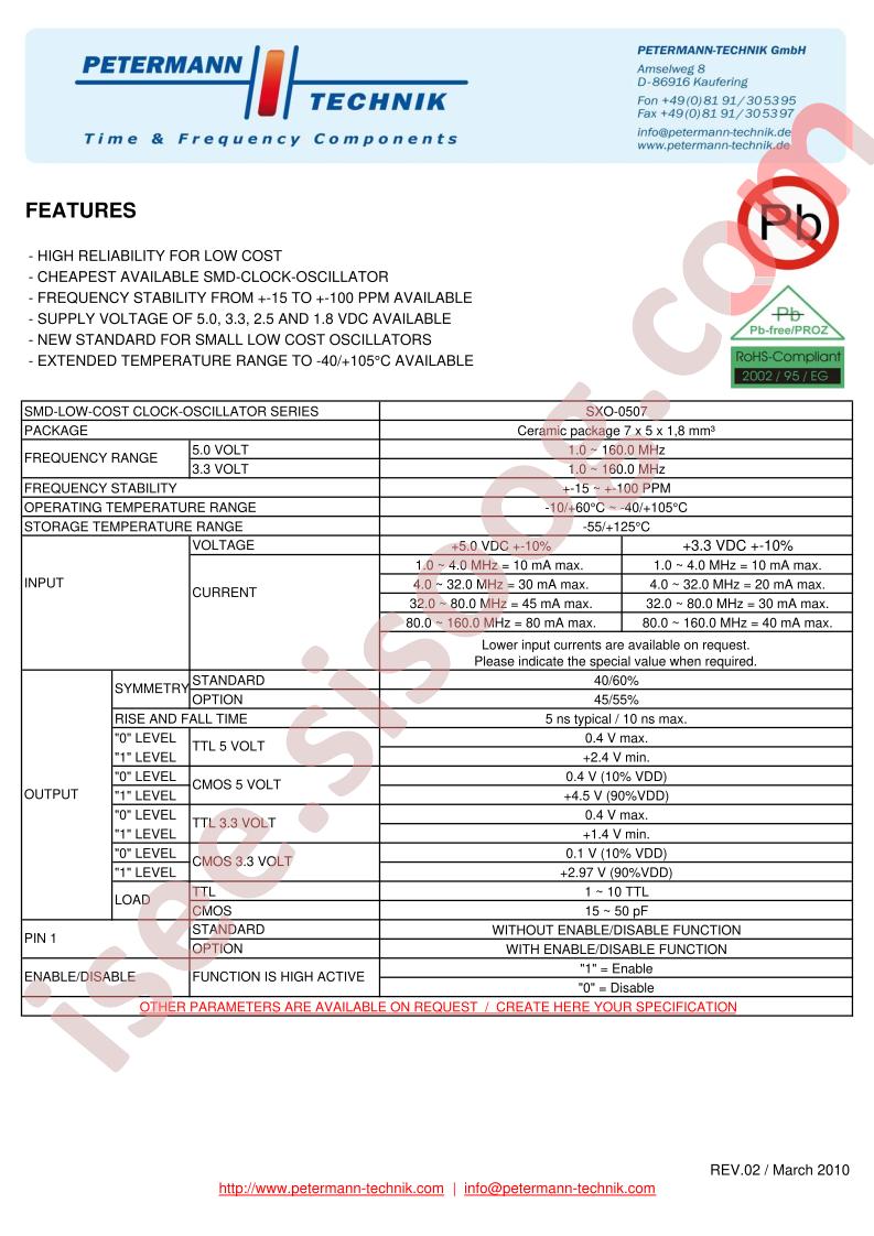 SXO-0507