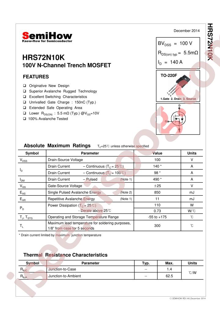HRS72N10K