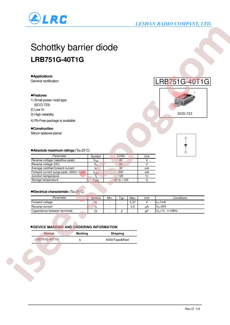 LRB751G-40T1G