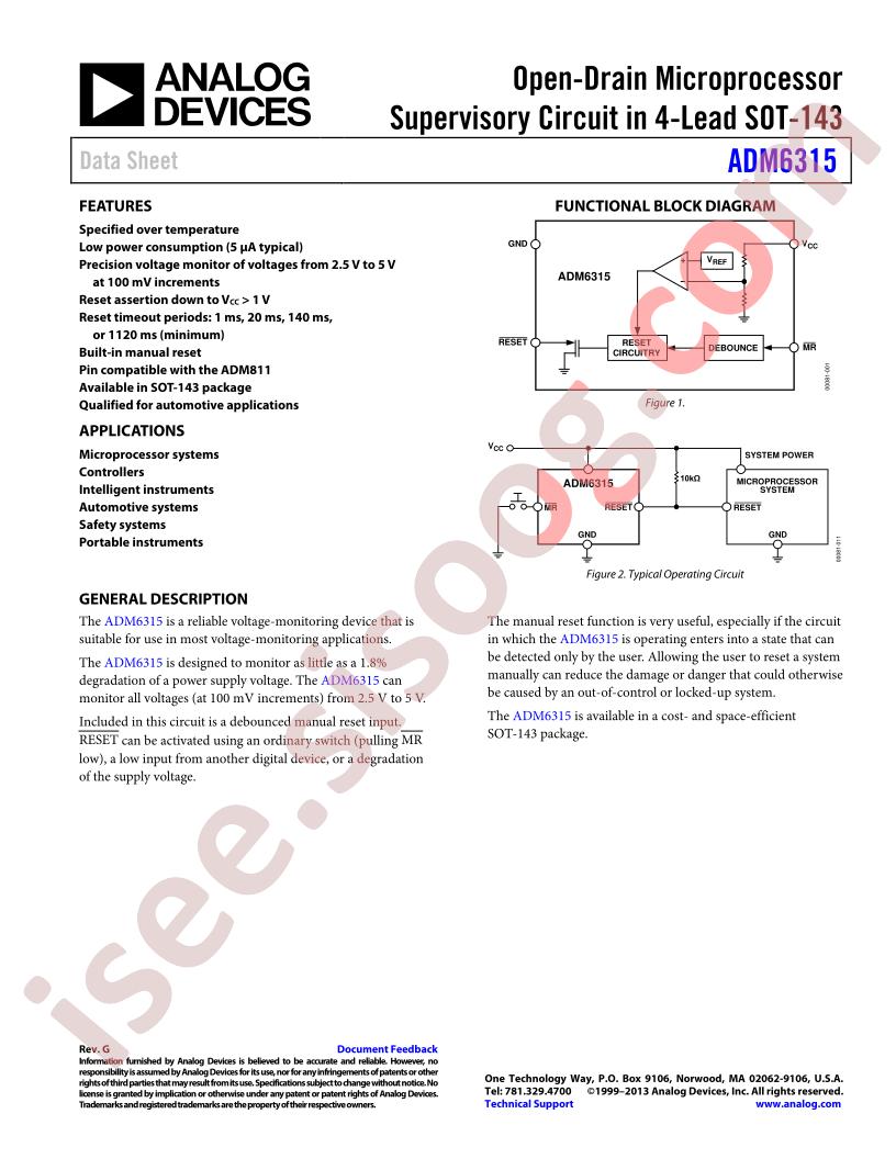 ADM6315-46D3ART-RL