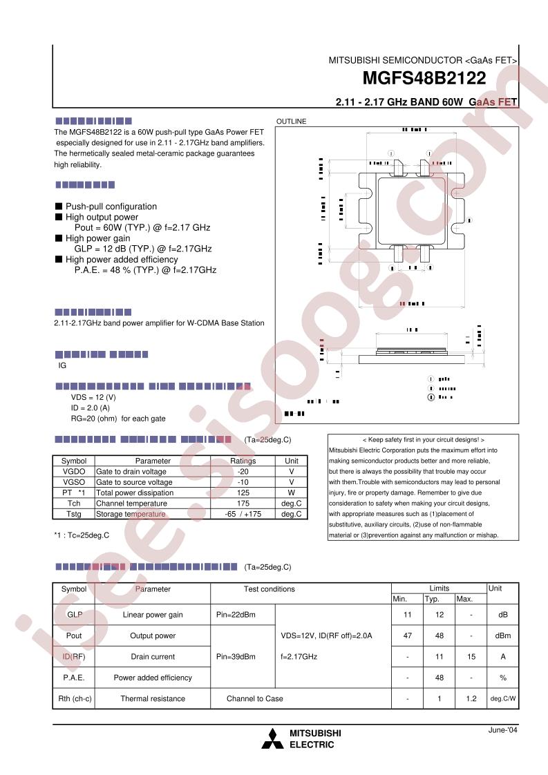 MGFS48B2122