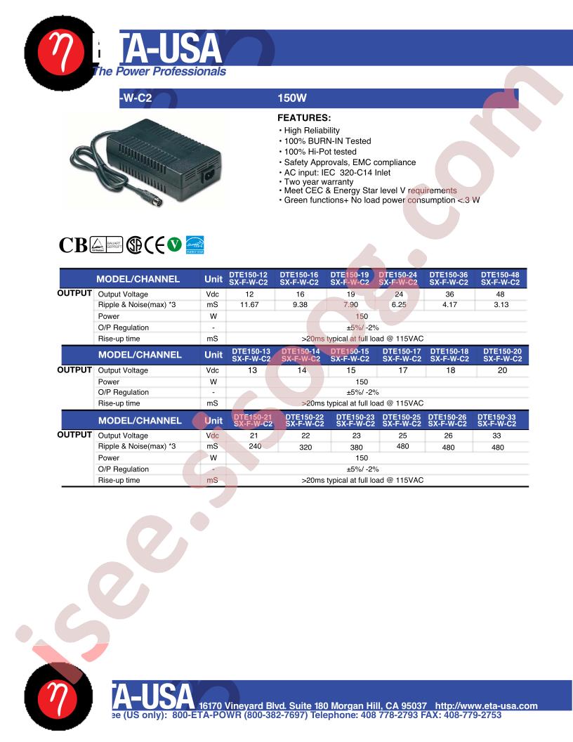 DTE150-44SX-F-W-C2