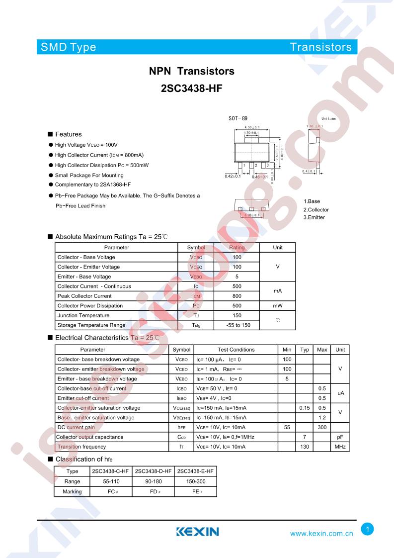 2SC3438-C-HF