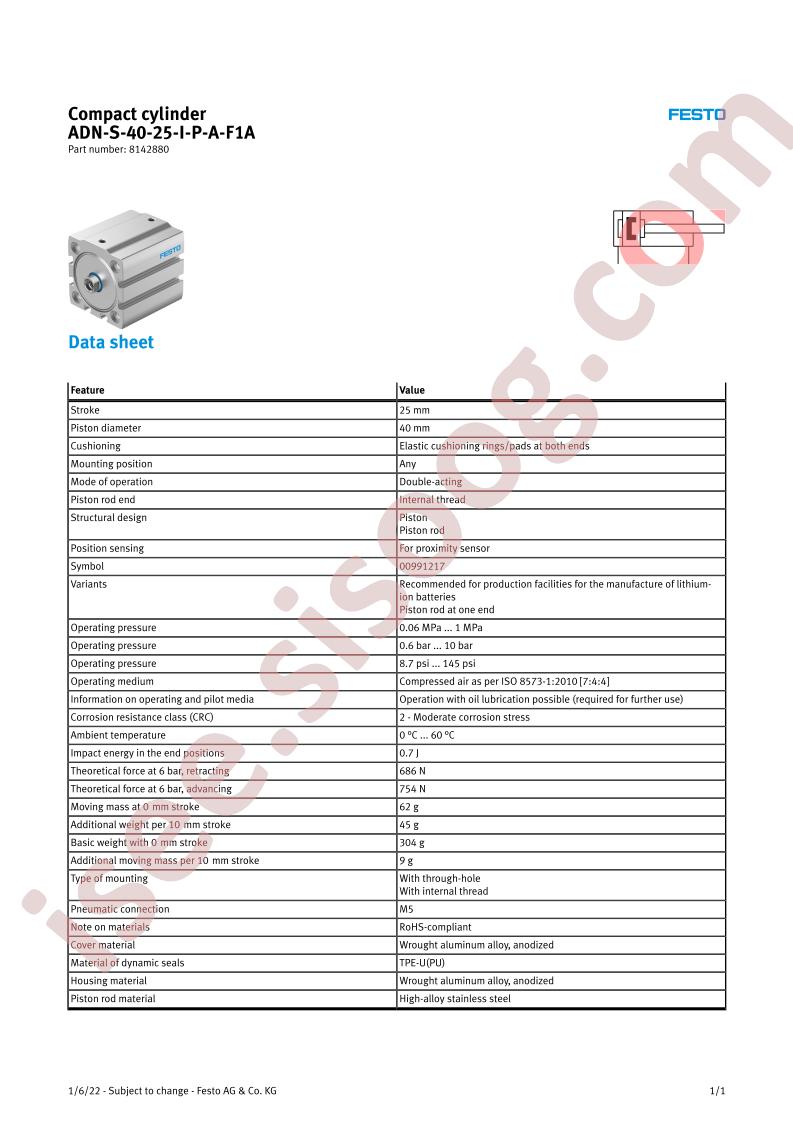 ADN-S-40-25-I-P-A-F1A