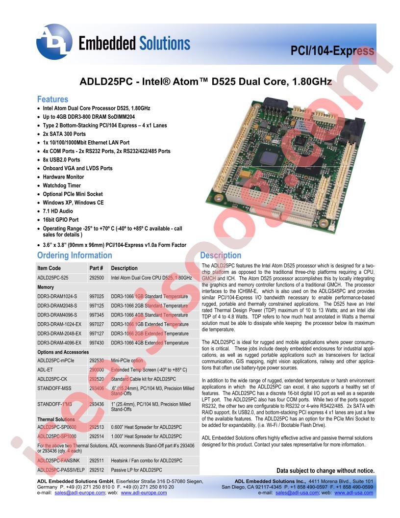 ADLD25PC-525