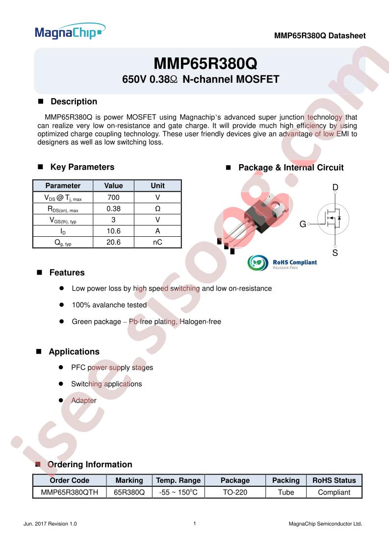 MMP65R380QTH