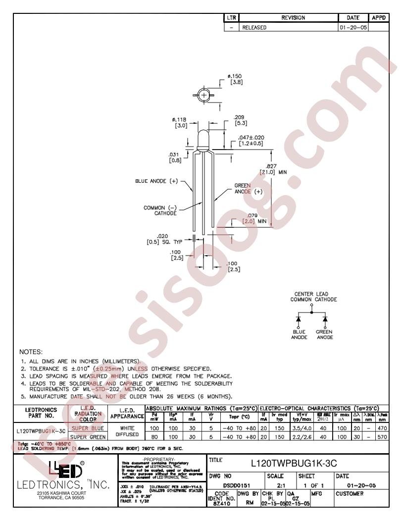 L120TWPBUG1K-3C