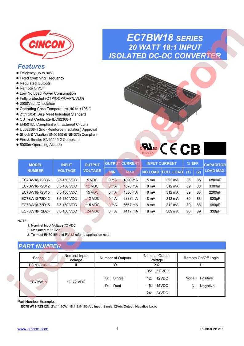 EC7BW18-72D24N