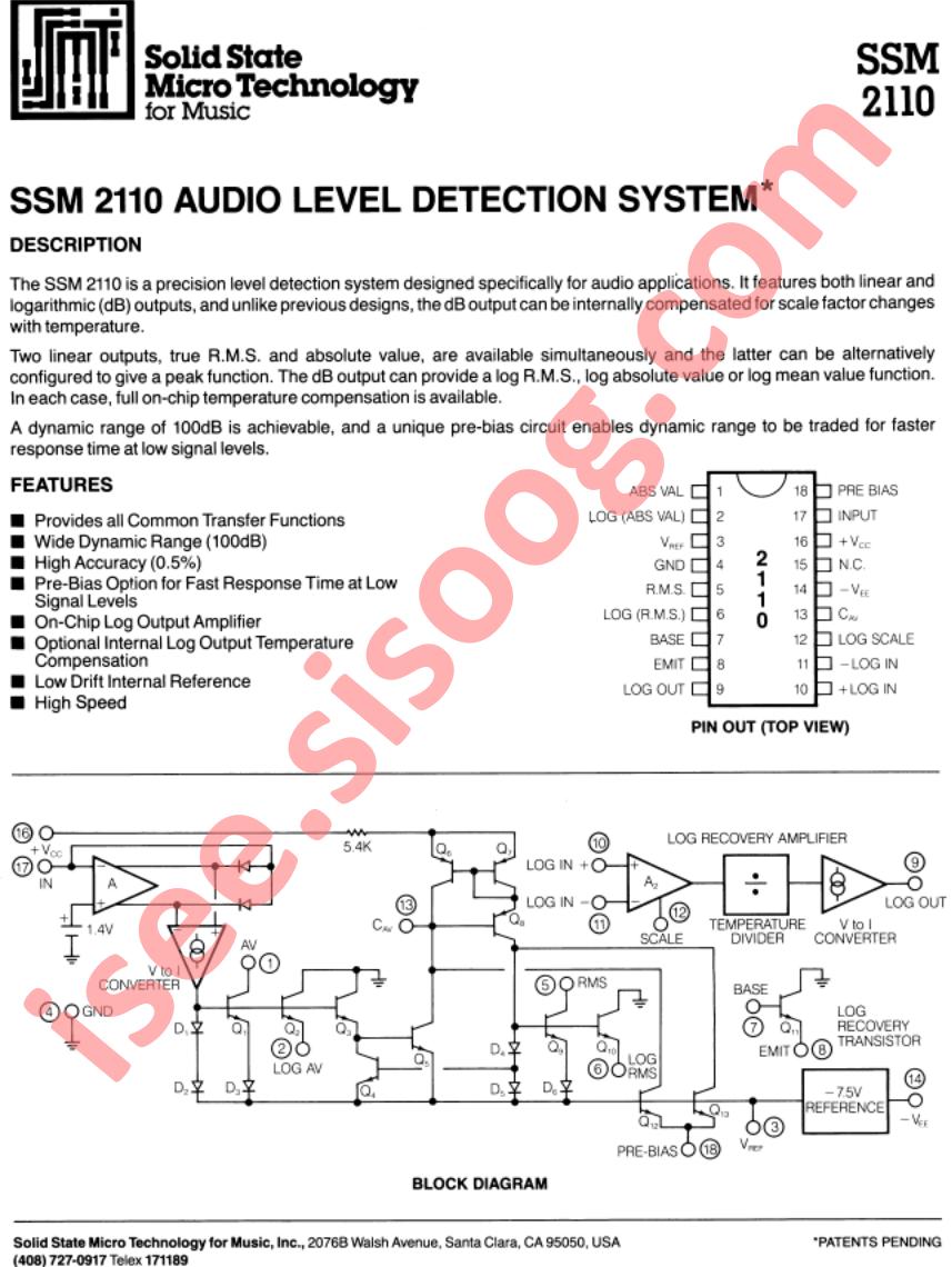 SSM2110