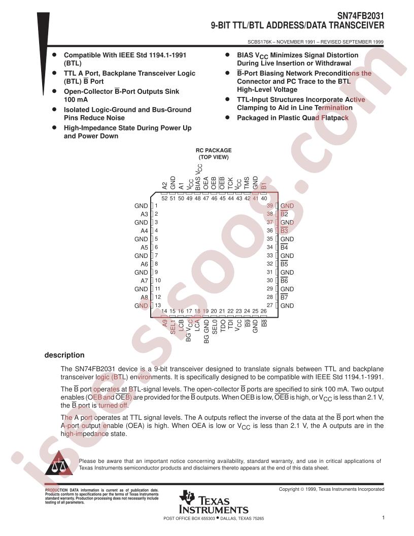 SN74FB2031RC