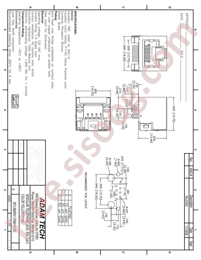 MTJ-88ARX1-FSM-P114C