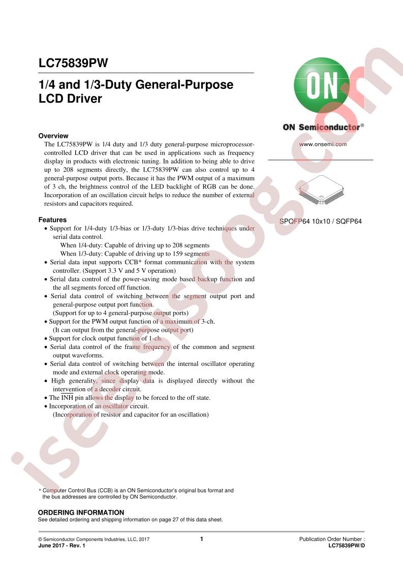LC75839PWH-H