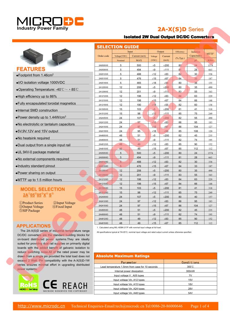 2A0518XS
