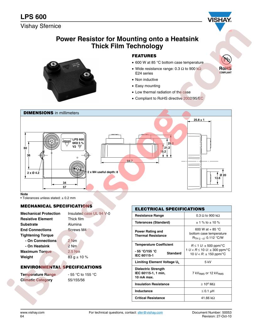 LPS600L47R0GB