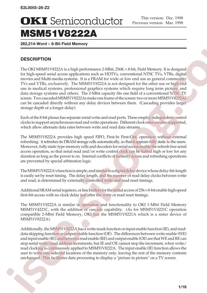 MSM51V8222A