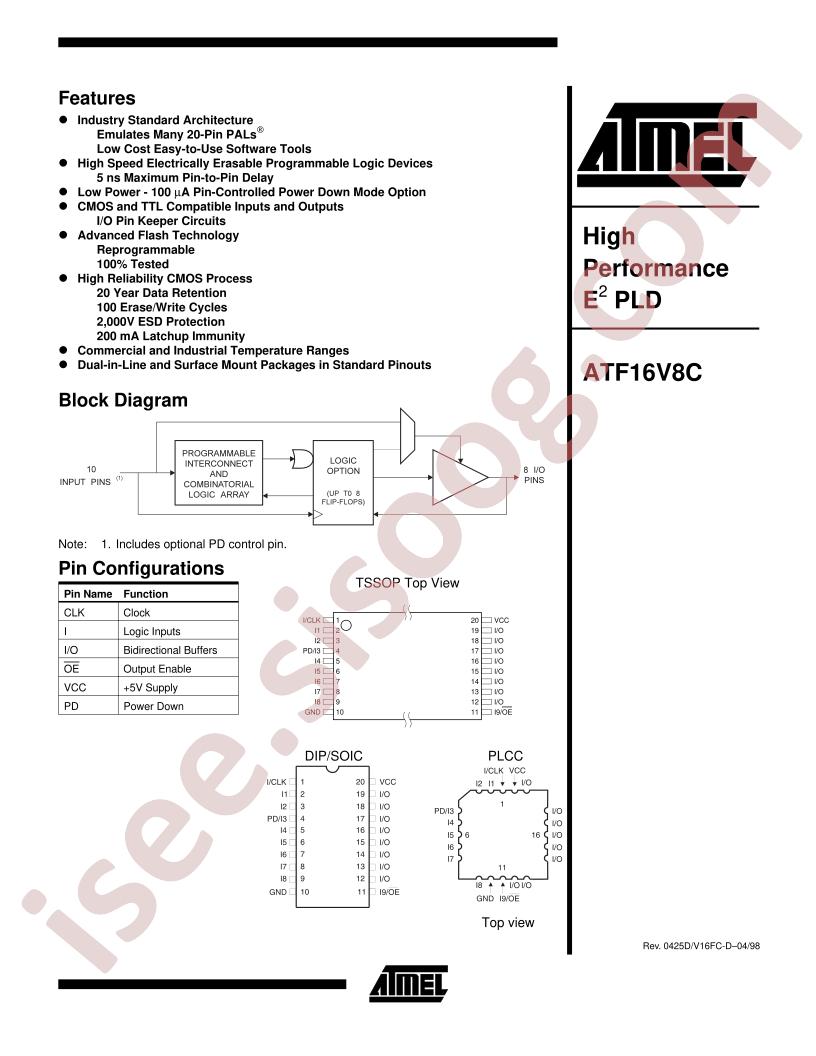 ATF16V8C