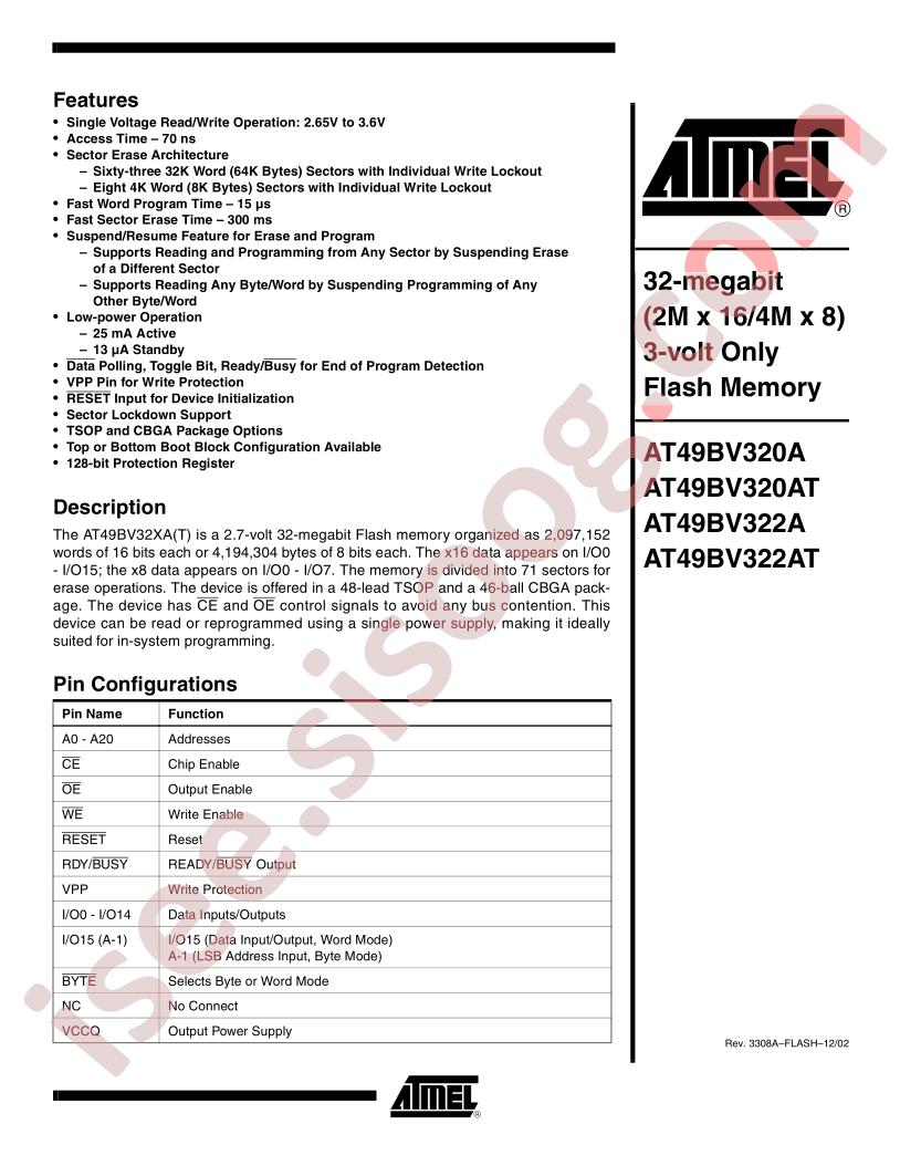 AT49BV320A
