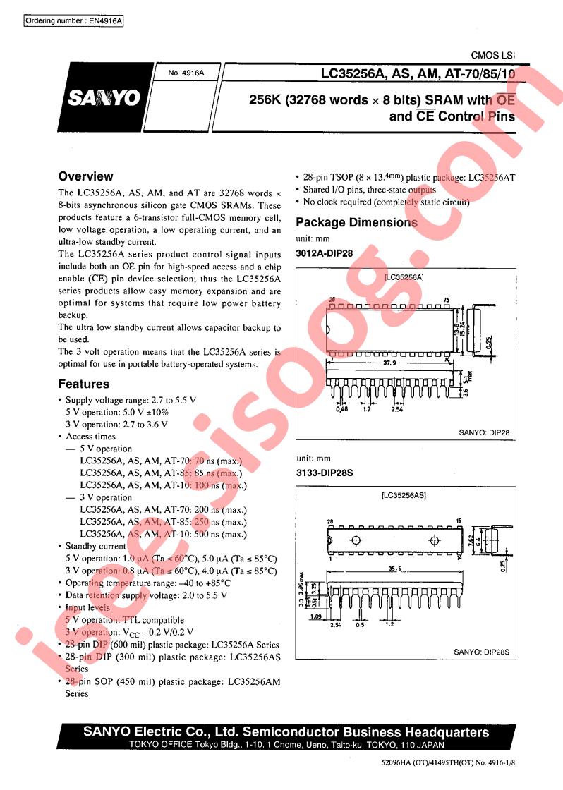LC35256AM