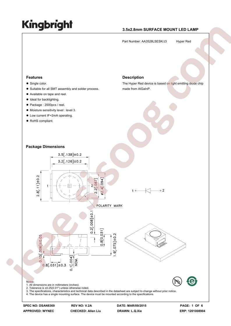 AA3528LSESK-J3