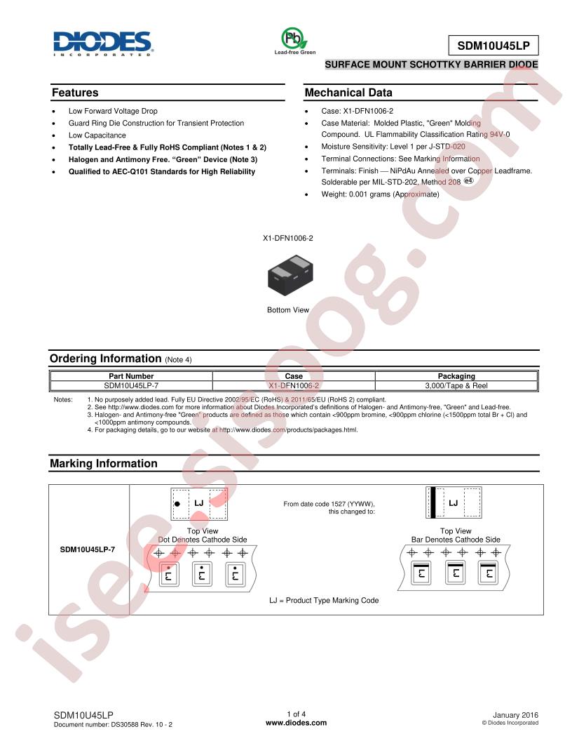 SDM10U45LP